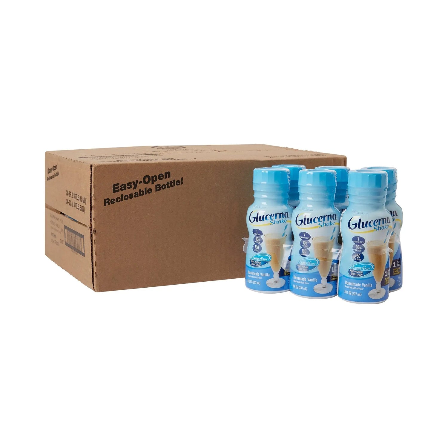 Glucerna® Original Shake, Vanilla Flavor, 8-ounce bottle Glucerna® Original Shake