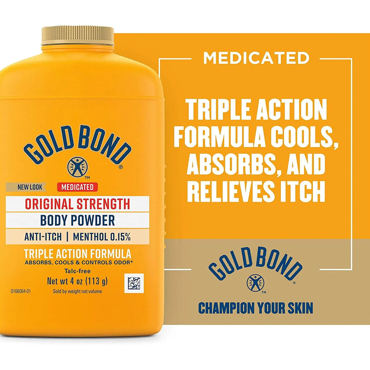 Gold Bond® Original Strength Medicated Body Powder, 4 oz. Gold Bond® Medicated Original Strength