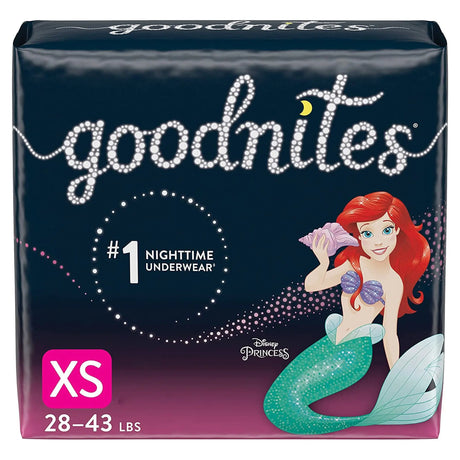 Goodnites® Girls Heavy Absorbency Nighttime Underwear, X-Small GoodNites®