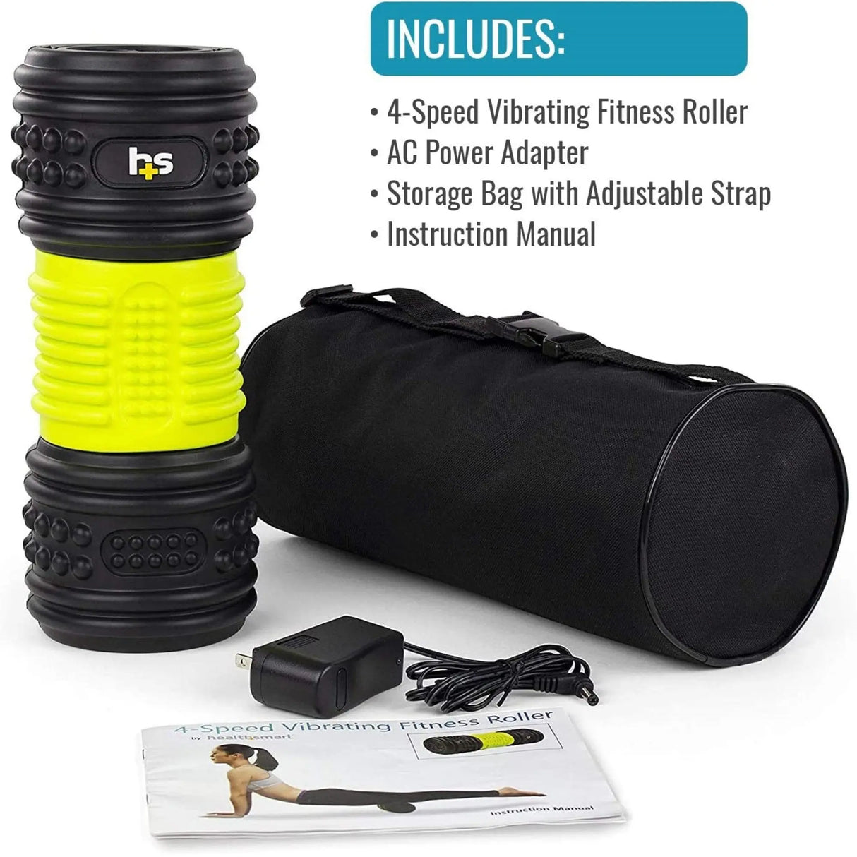 H+S Massaging Foam Roller HealthSmart®