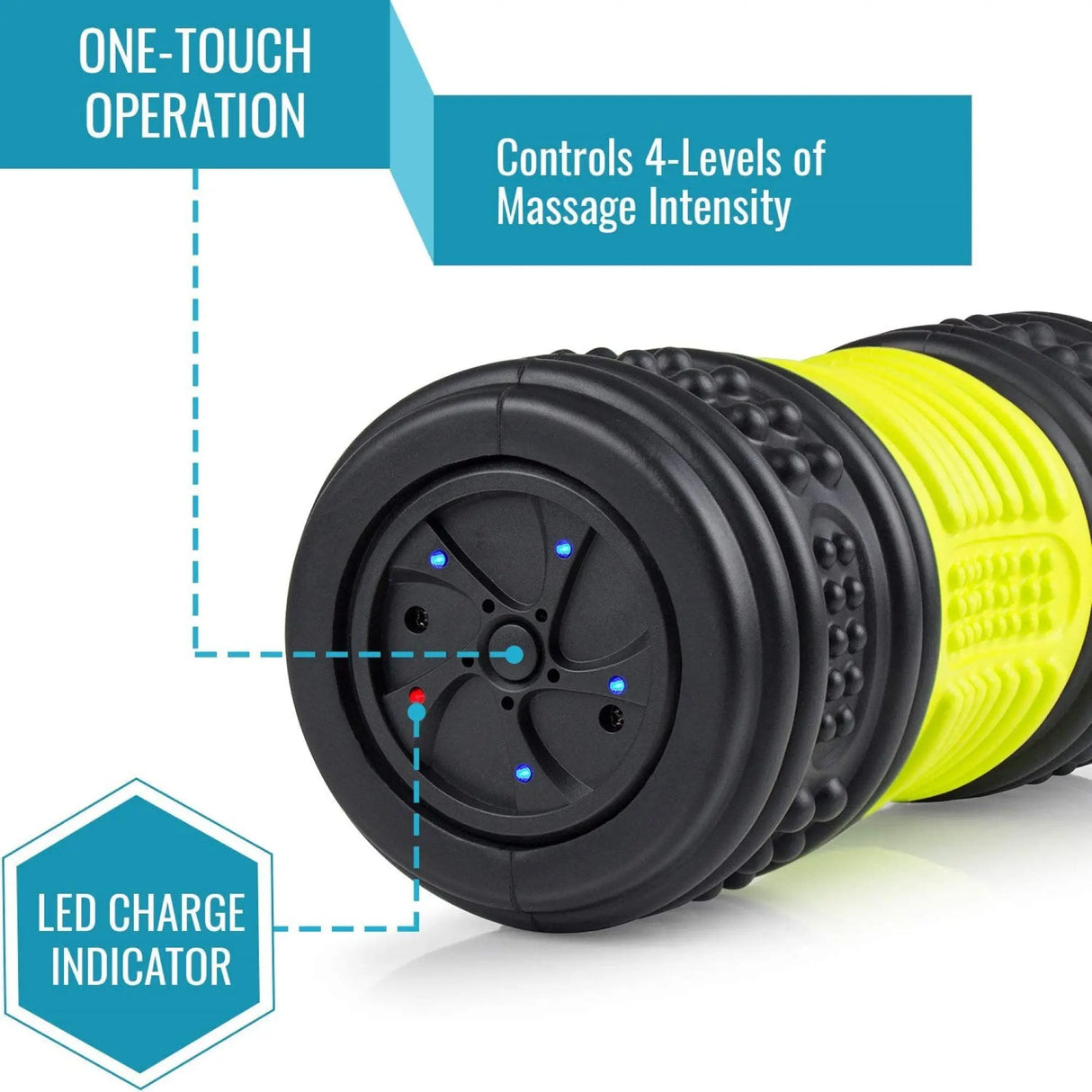 H+S Massaging Foam Roller HealthSmart®