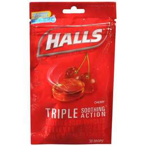 Halls® Menthol Cherry Flavor Cold and Cough Relief Halls®