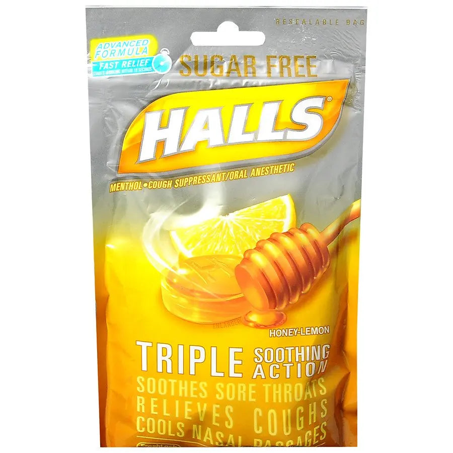 Halls® Menthol Cold and Cough Relief Halls® Sugar-Free