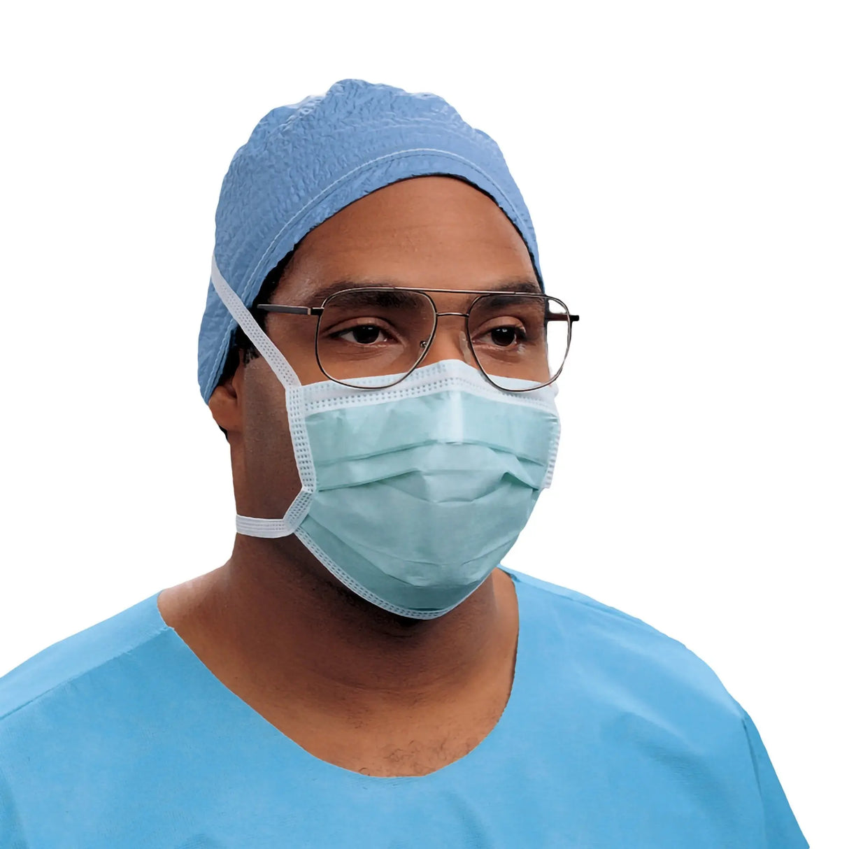 Halyard Anti-Fog Surgical Mask, Green Halyard