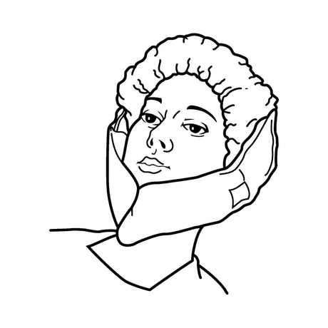 Halyard Bilateral Facial Ice Bag, 5 x 12 Inch Bilateral