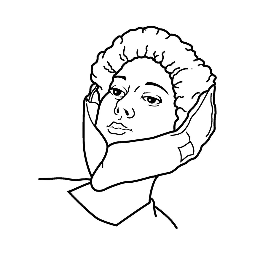 Halyard Bilateral Facial Ice Bag, 5 x 12 Inch Bilateral