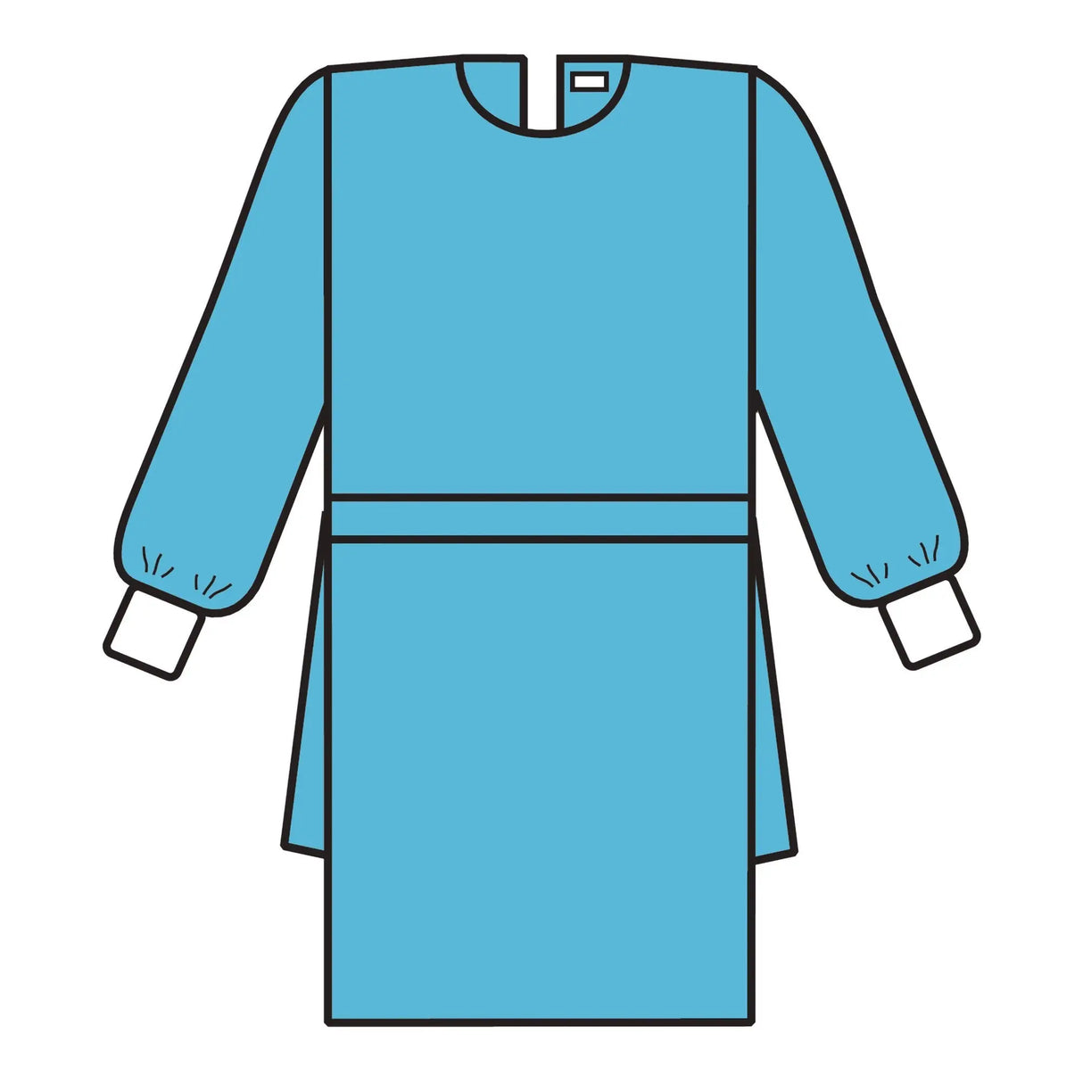 Halyard Protective Procedure Gown with Knit Cuffs Halyard™