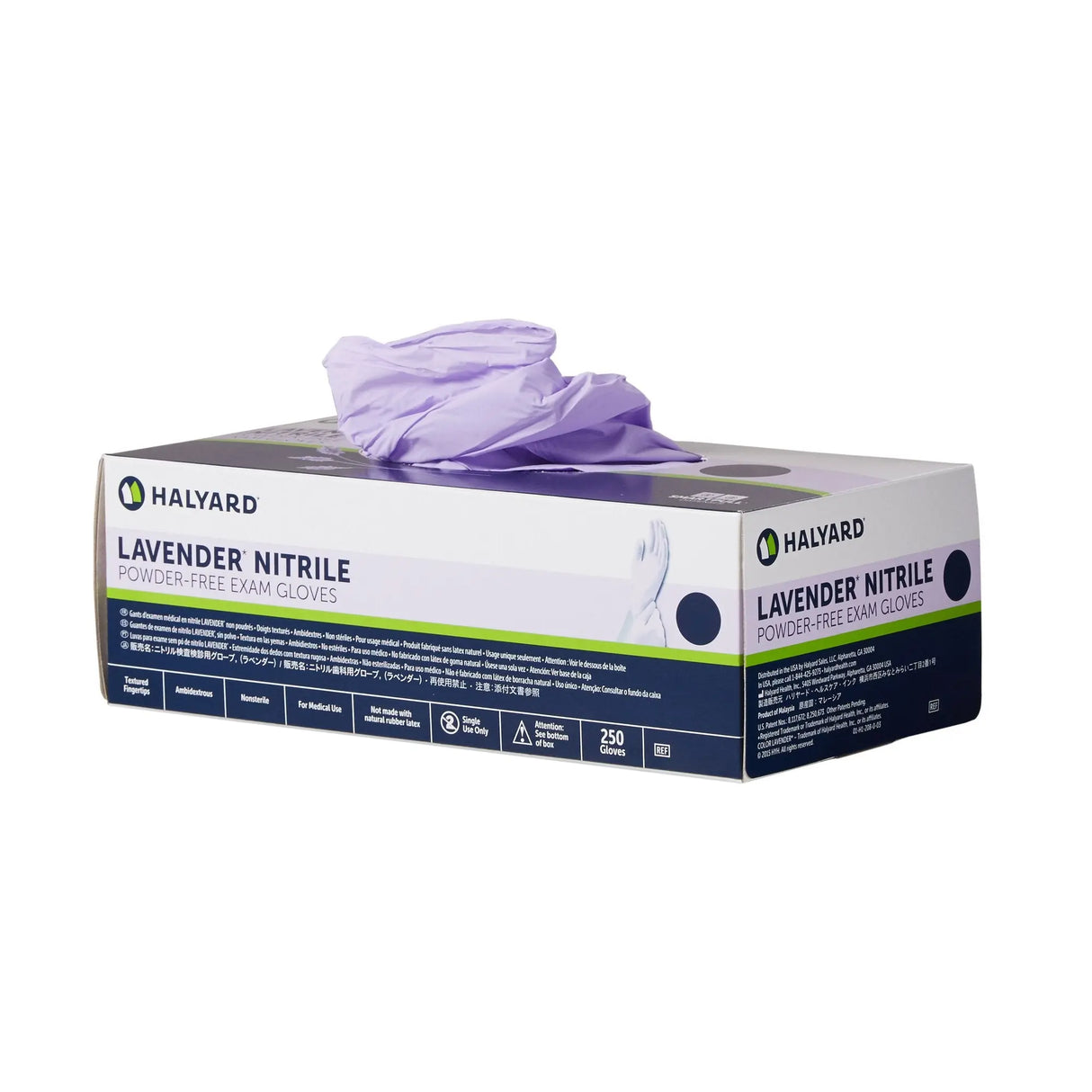 Halyard™ Lavender™ Nitrile Exam Glove, Large Halyard™ Lavender™