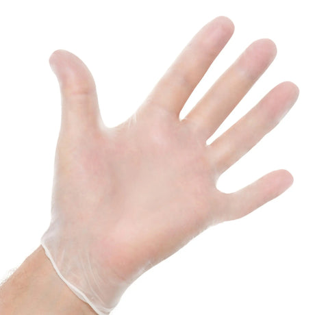 Halyard™ Vinyl Exam Glove, Large, White Halyard™