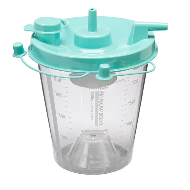 Hi-Flow™ Rigid Suction Canister for use with Bemis Quick-Drain™ Systems, 800 mL Hi-Flow™