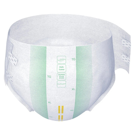 TENA Super Adult Heavy-Absorbent Incontinence Brief, X-large, 60" to 64" Waist / Hip TENA ProSkin™ Super