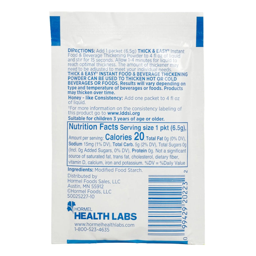 Hormel Thick & Easy Honey Consistency Instant Thickener Thick & Easy®