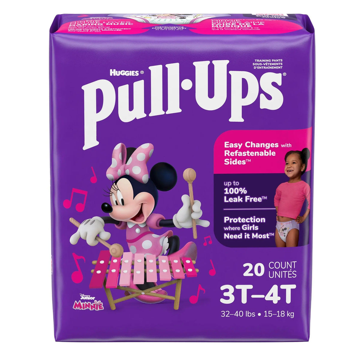 Huggies Pull-Ups® Learning Designs® for Girls Training Pants, 3T to 4T Pull-Ups®