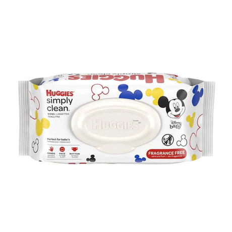 Huggies Simply Clean Unscented Baby Wipes Soft Pack - getMovility