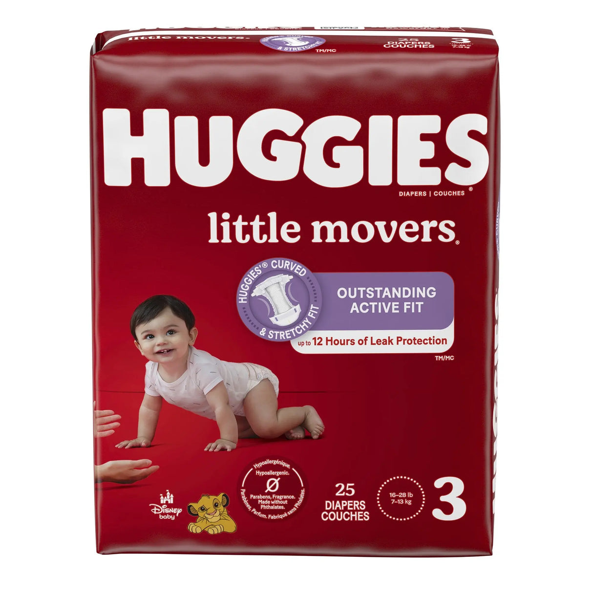 Huggies® Little Movers® Diaper, Size 3 Huggies® Little Movers