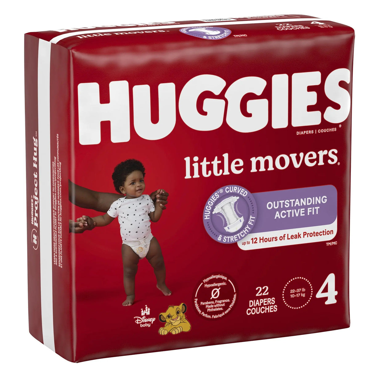 Huggies® Little Movers® Diaper, Size 4 Huggies® Little Movers