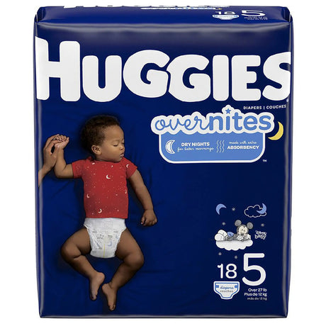 Huggies® OverNites Diaper, Size 5 Huggies® Overnites