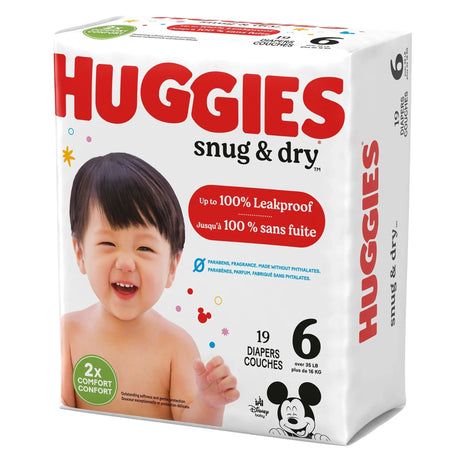 Huggies® Snug & Dry Diaper, Size 6 Huggies® Snug & Dry