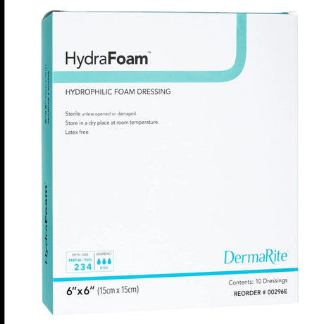 HydraFoam™ Nonadhesive Foam Dressing, 6 x 6 Inch HydraFoam™