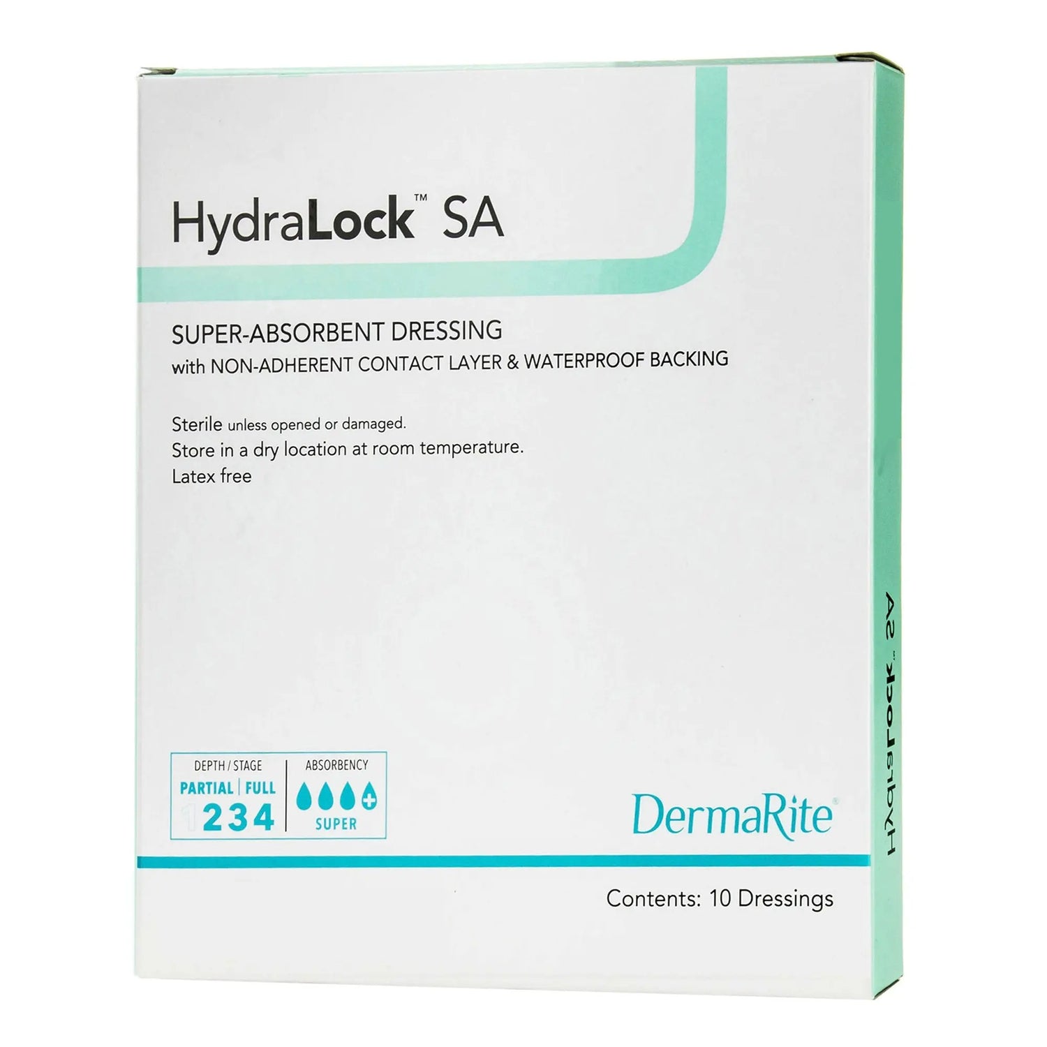 HydraLock™ Super Absorbent Dressing, 6 x 10 Inch HydraLock™ SA