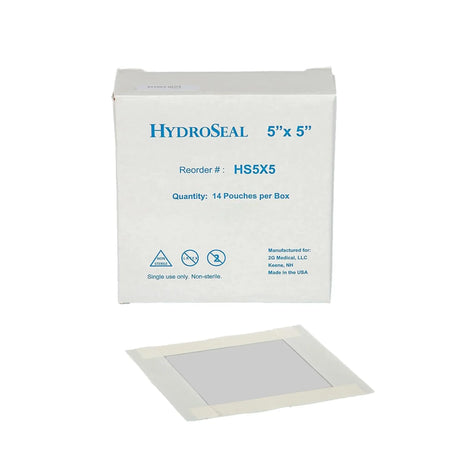 HydroSeal IV Site Barrier Protector, 5 x 5 Inch HydroSeal