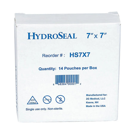 HydroSeal IV Site Barrier Protector, Clear, 7 x 7 inch, Disposable HydroSeal