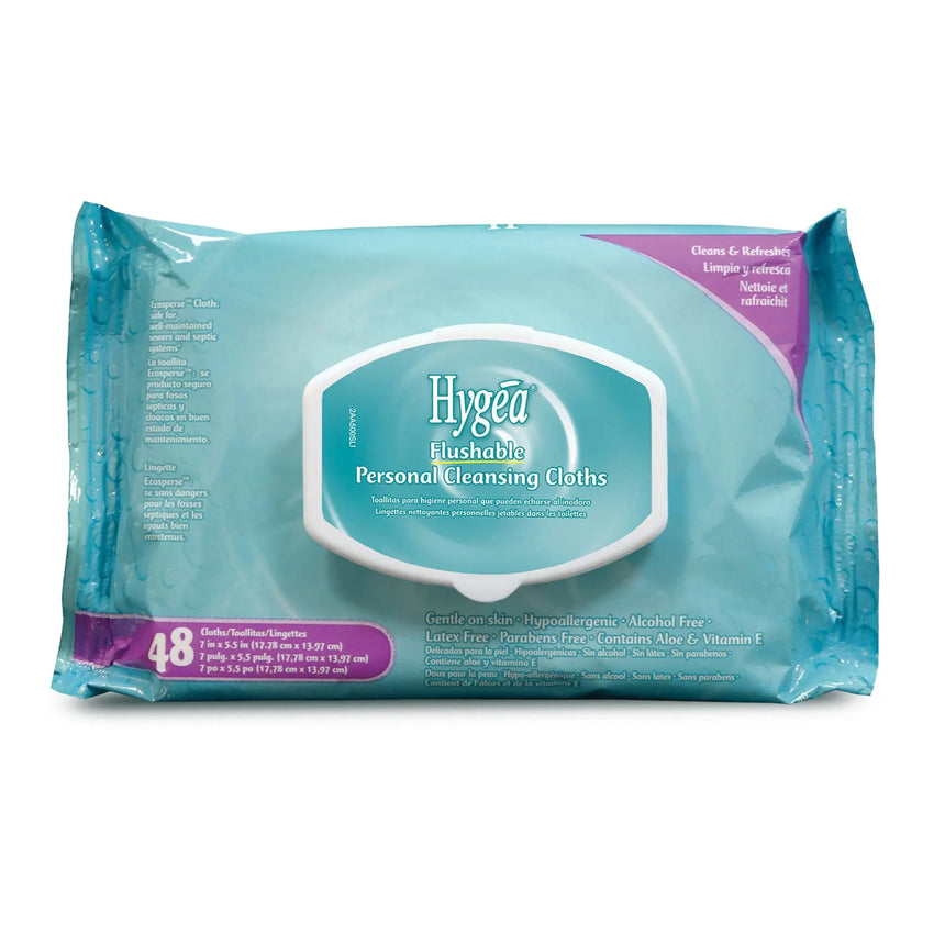 Hygea® Floral Scent Personal Cleansing Cloths Hygea®