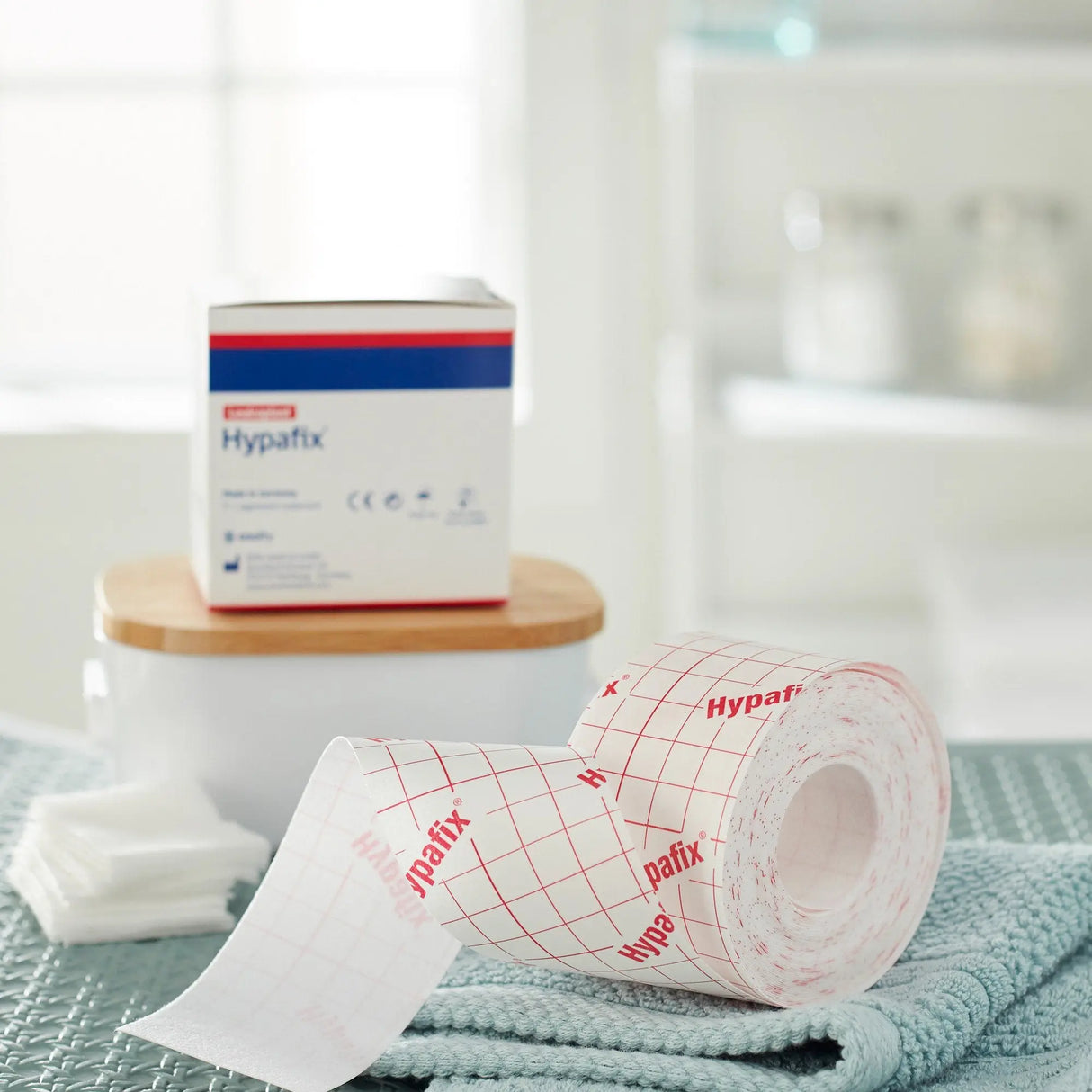 Hypafix® Nonwoven Dressing Retention Tape, 2 Inch x 10 Yard, White Hypafix®