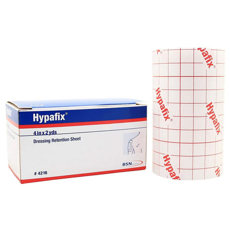 Hypafix® Nonwoven Dressing Retention Tape, 4 Inch x 2 Yard, White Hypafix®