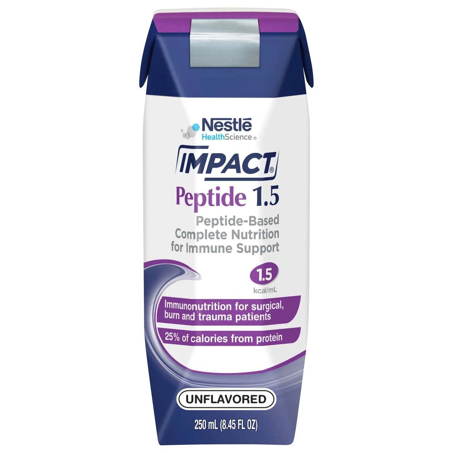Impact® Peptide 1.5 Ready to Use Tube Feeding Formula, 8.45 oz. Carton Impact® Peptide 1.5