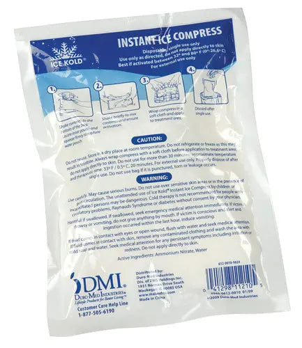 Instant Cold Packs - Each 5 x9 Movility LLC- CM