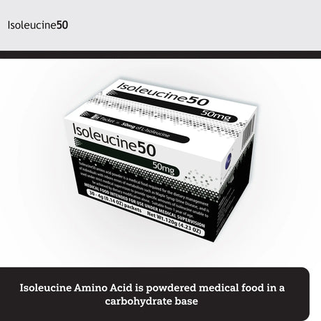 Isoleucine50 Medical Food for use in the Dietary Management of MSUD Isoleucine50