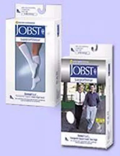 Jobst Sensifoot Over-The-Calf Sock White Large Movility LLC- CM