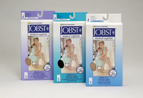 Jobst Ultrasheer 15-20 Thigh-Hi Navy Small Movility LLC- CM