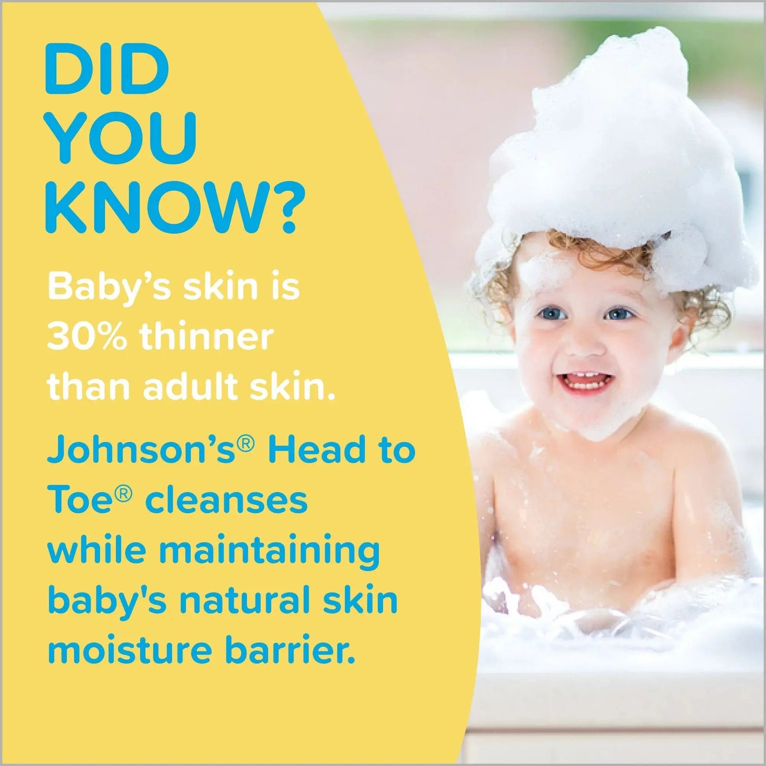 Johnson's® Baby Head-to-Toe® Wash and Shampoo Johnson's® Baby Head-to-Toe®