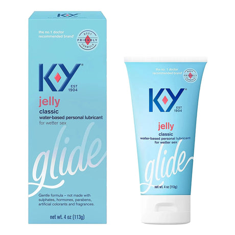 K-Y® Glide Personal Lubricant, 4-ounce Tube K-Y®