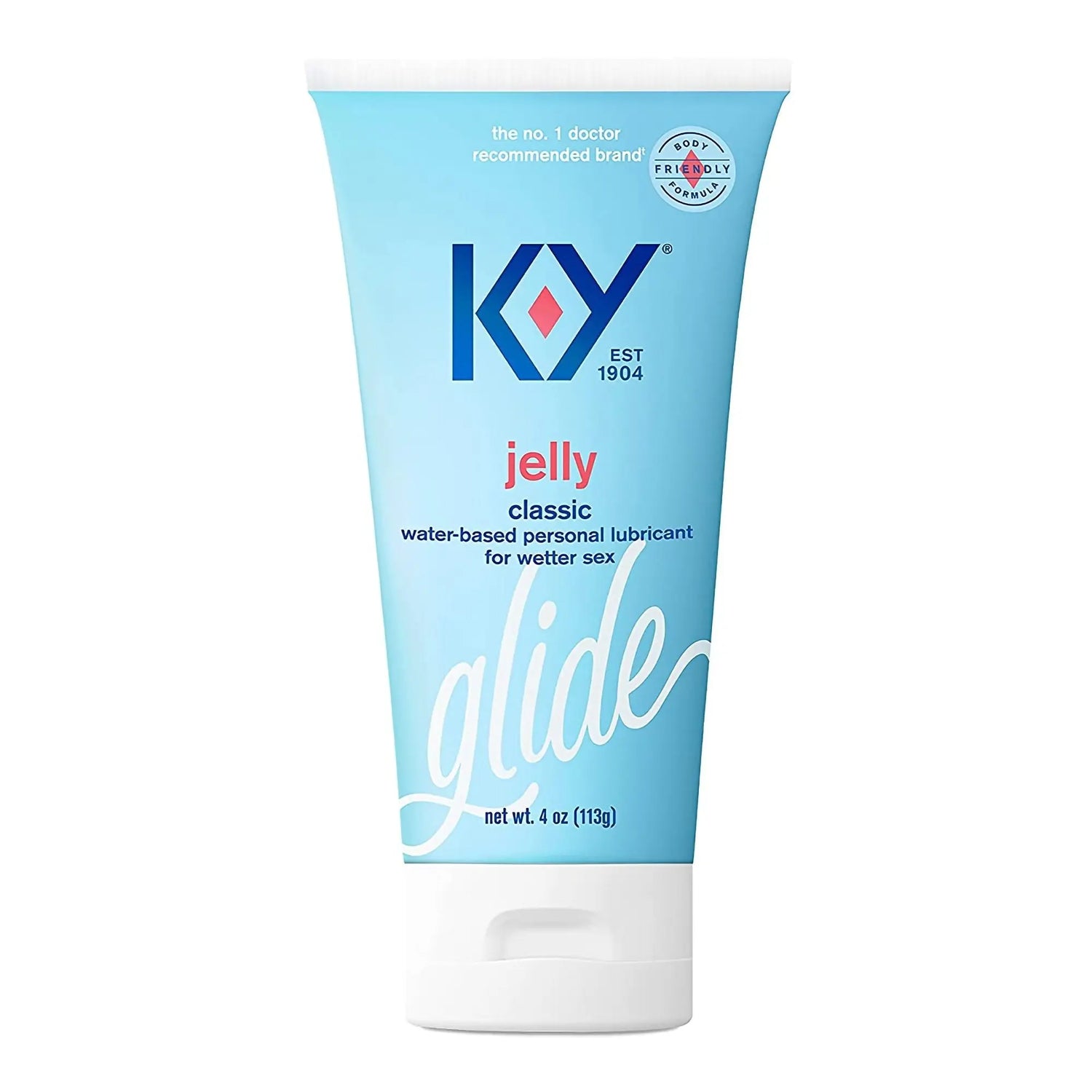 K-Y® Glide Personal Lubricant, 4-ounce Tube K-Y®