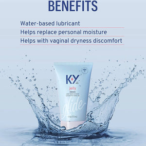 K-Y® Glide Personal Lubricant, 4-ounce Tube K-Y®