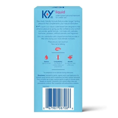 K-Y® Liquid Classic Water-Based Personal Lubricant K-Y®