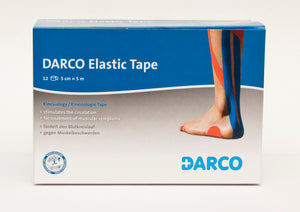 Kinesiology Tape 2 x 16.5' Black