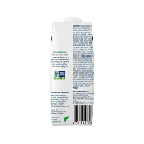 Kate Farms® Pediatric Peptide 1.5 Sole-Source Nutrition Formula, Vanilla Flavor, 8.5-ounce carton Kate Farms Pediatric Peptide 1.5