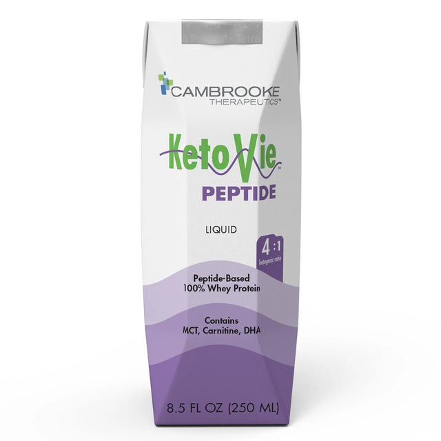 KetoVie™ Peptide 4:1 Ketogenic Medical Food, 8.5-ounce carton KetoVie® Peptide 4:1