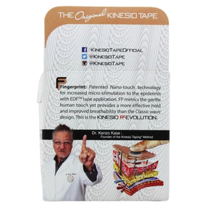 Kinesio® Tex Gold™ FP Cotton Kinesiology Tape, 2 Inch x 5½ Yard Kinesio® Tex Gold™ FP