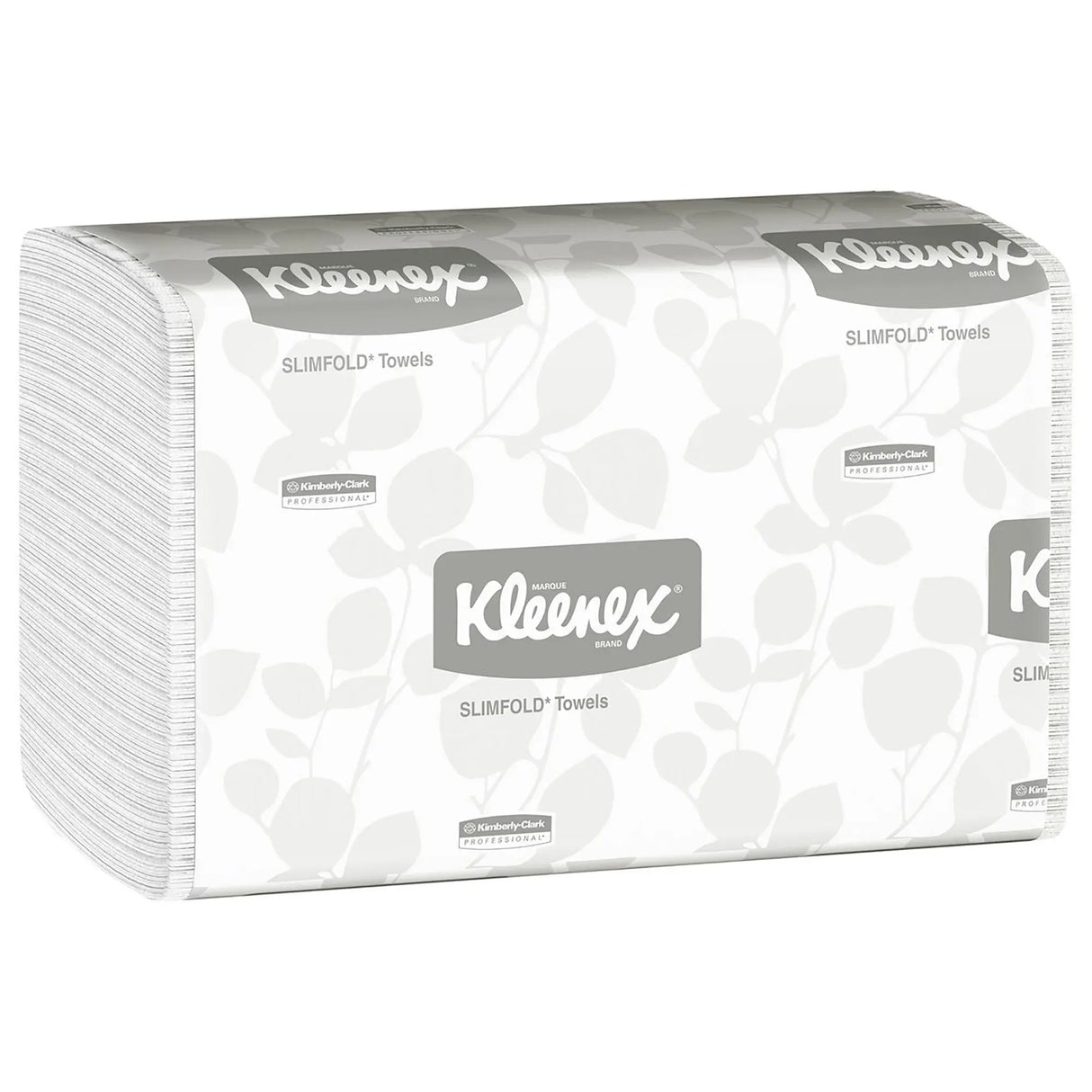 Kleenex® Slimfold Towels, Absorbency Pockets, White, Single Ply Kleenex® Slimfold