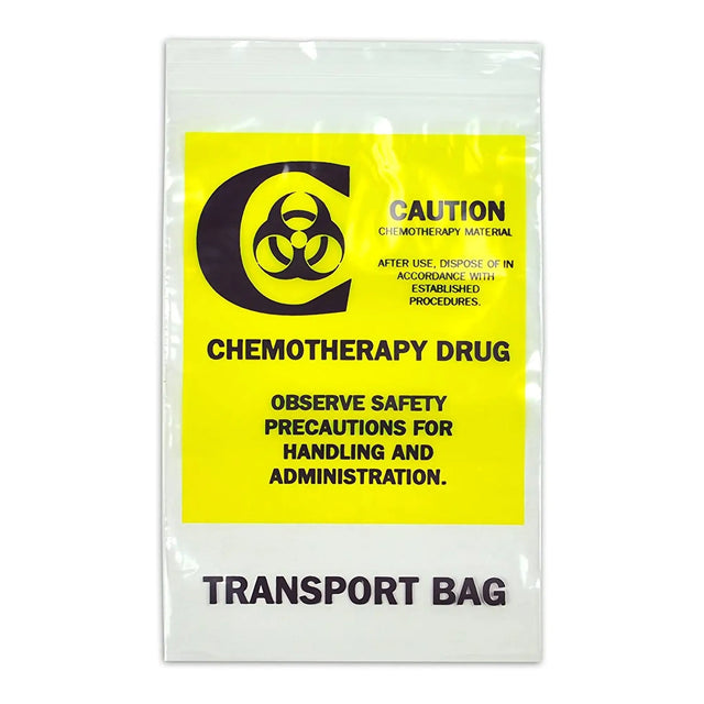 LK® Plastics Chemo Drug Transport Bag, 4 Mil, 12 x 15 in. Elkay® Plastics