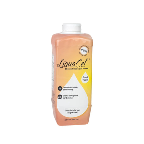 LiquaCel® Peach Mango Concentrated Liquid Protein, 32-ounce bottle LiquaCel®