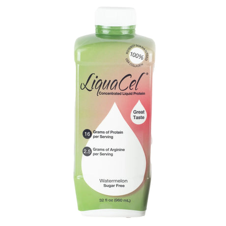 LiquaCel™ Watermelon Concentrated Liquid Protein, 32-ounce bottle LiquaCel®