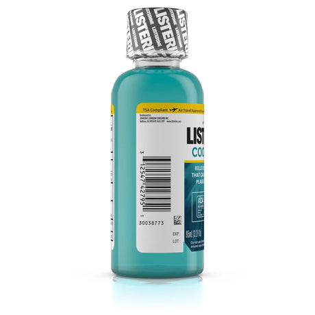 Listerine® Cool Mint® Antiseptic Mouthwash, 3.2 oz. Bottle Listerine®