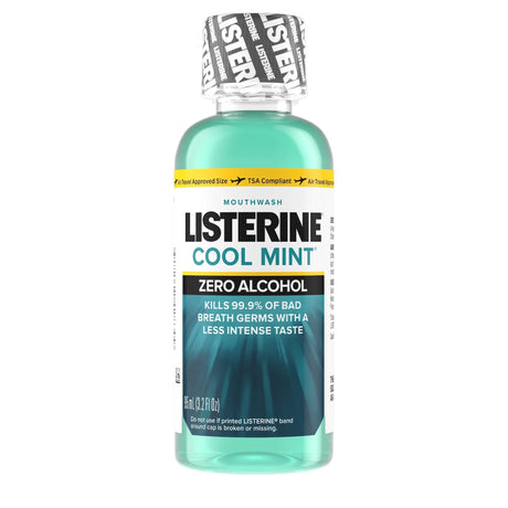 Listerine® Zero® Clean Mint Mouthwash, 3.2 oz. Bottle Listerine® Zero™