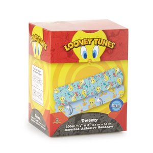 Looney Tunes™ Stat Strip® Tweety Design Adhesive Strip, ¾ x 3 Inch - getMovility